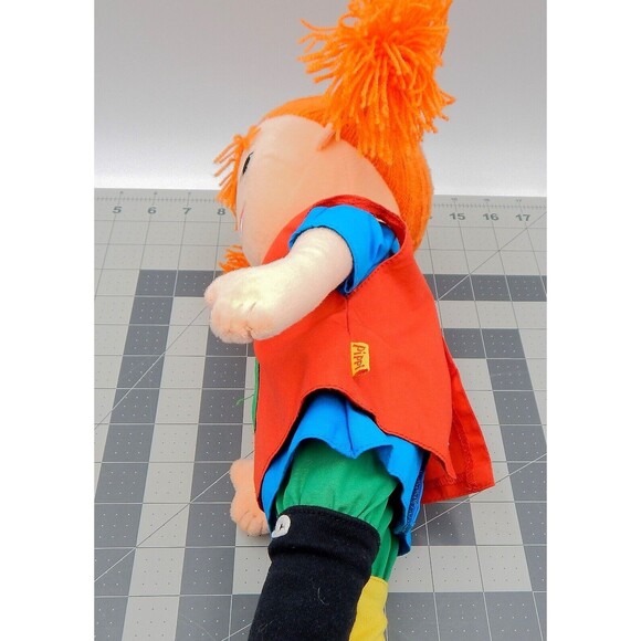 Pippi Longstockings Cloth Doll Astrid Lindgren 13 Inch Swedish Micki Leksaker - Picture 3 of 10